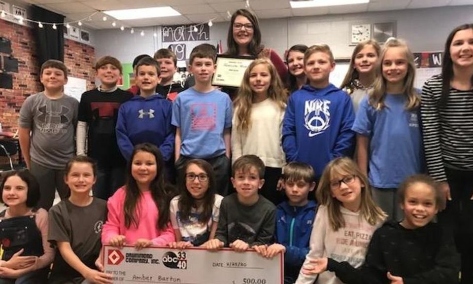 Amber Barton HEA Winner