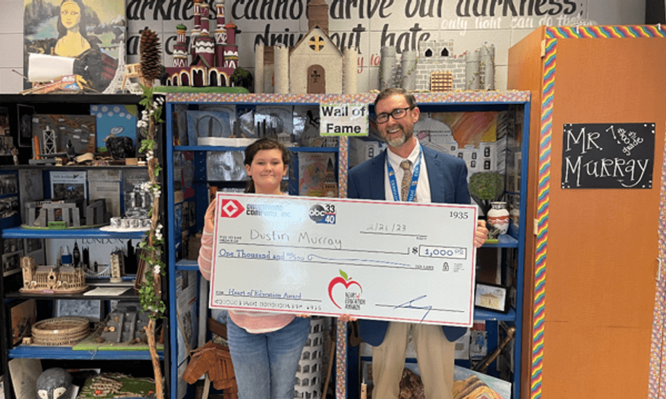 Dustin Murray HEA Winner