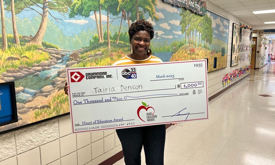 Tairia Denson HEA Winner