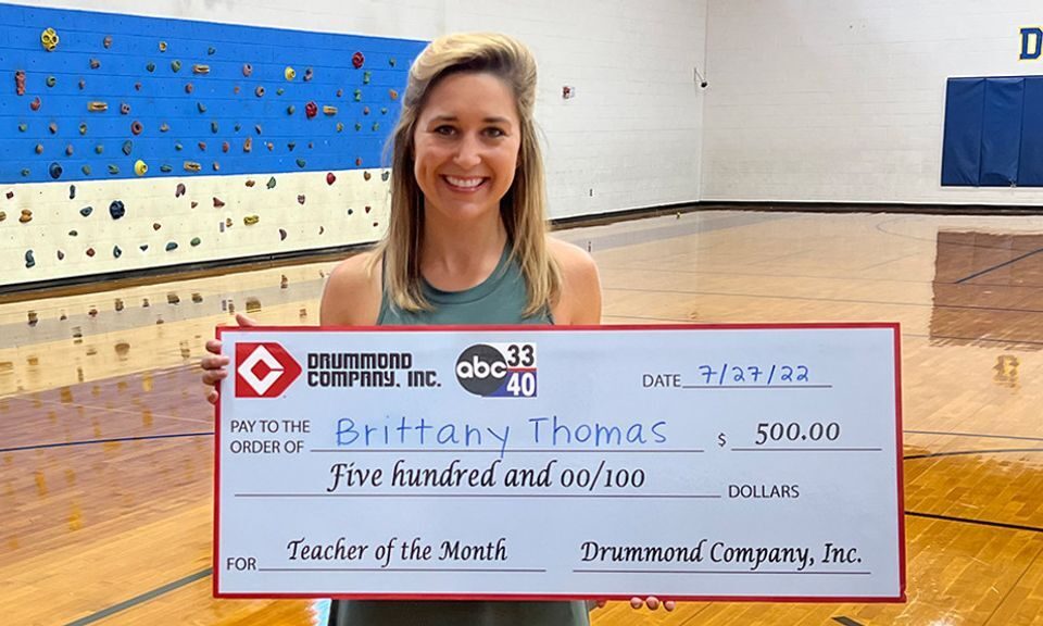 Brittany Thomas HEA Winner