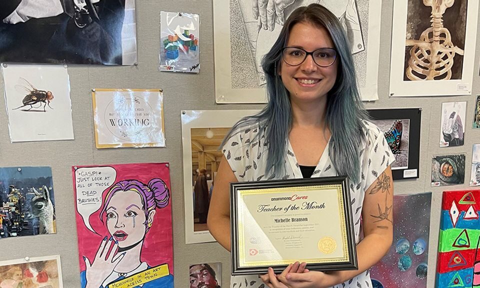 Michelle Branson HEA Winner